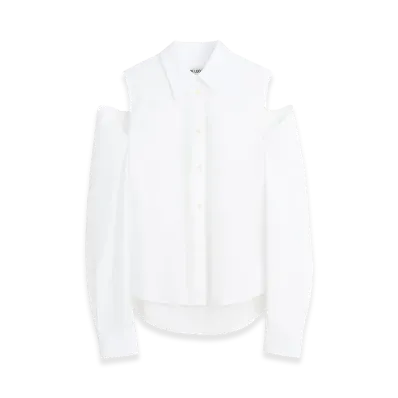 OUR LEGACY Women's Slip Shirt "Fine White Super Poplin"