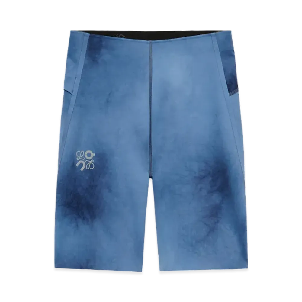 LOEWE x On Women's Running Active Shorts in Technical Jersey "Blue/Multicolor"