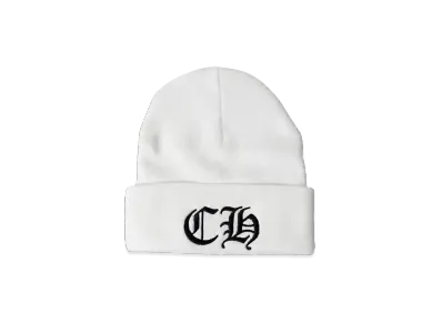 Chrome Hearts CH Logo Embroidery Watch Cap "White"