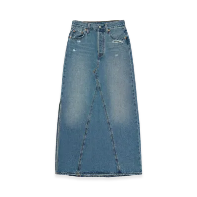 Levi's Iconic Long Skirt "Medium Indigo"