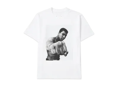 sacai x Muhammad Ali T-Shirt "White"