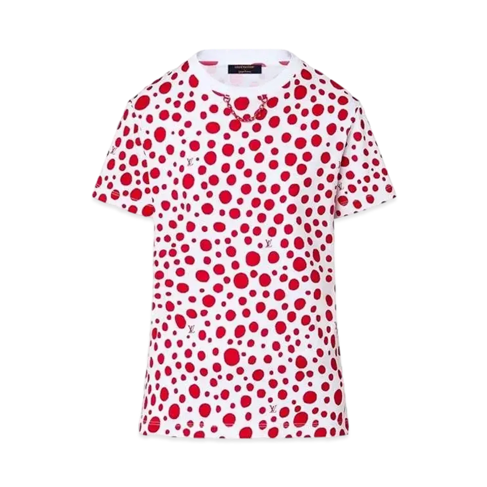 Louis Vuitton x Yayoi Kusama Infinity Dots T-Shirt "Rouge Vif"