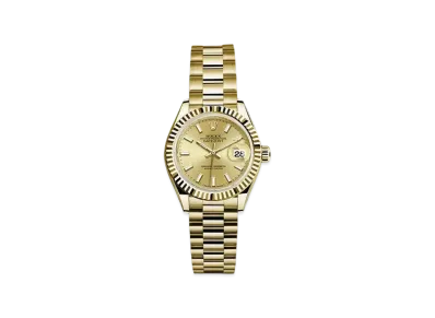 ROLEX Date-Just 28 Champagne Gold Dial 279178