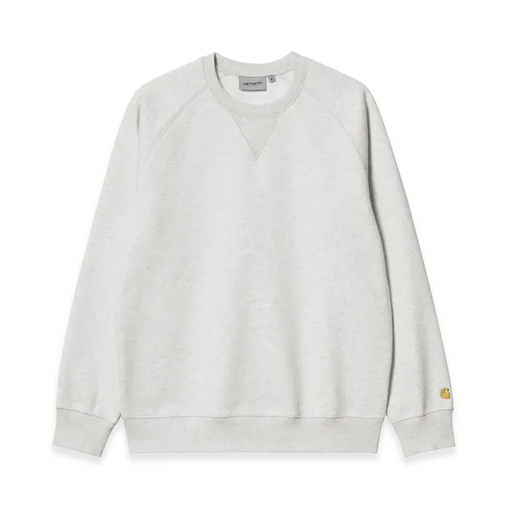 Carhartt WIP Chase Sweat "Ash Heather/Gold"