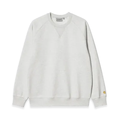 Carhartt WIP Chase Sweat "Ash Heather/Gold"