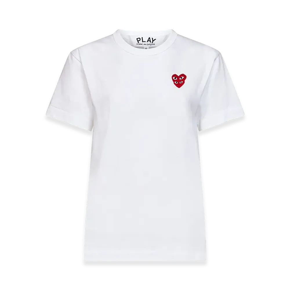 PLAY COMME des GARCONS Women's T-Shirts "White"