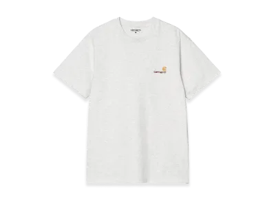 Carhartt WIP S/S American Script T-Shirt "Ash Heather"