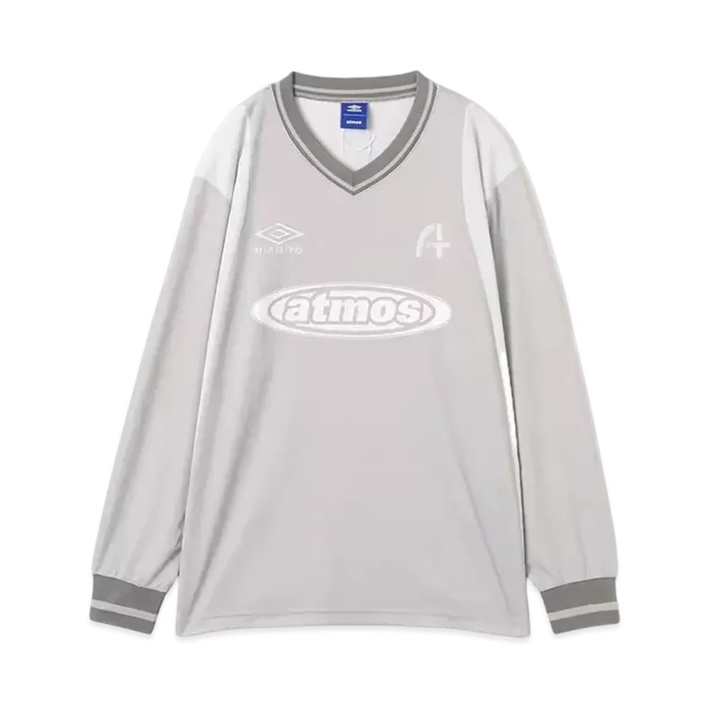 atmos x UMBRO LS Soccer Jersey "Gray"