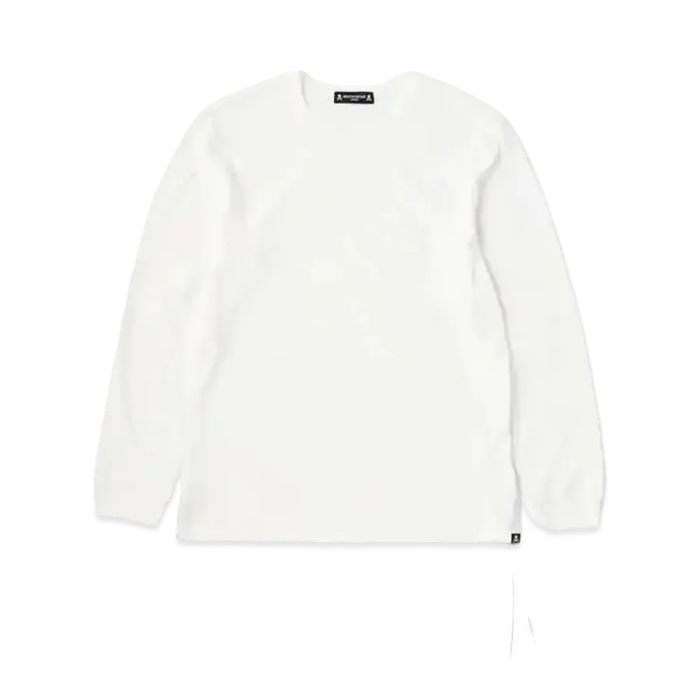 mastermind JAPAN Big Logo LS Tee "White"