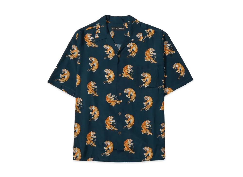 WACKO MARIA x Tim Lehi Hawaiian Shirt "Navy"