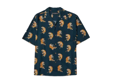 WACKO MARIA x Tim Lehi Hawaiian Shirt "Navy"
