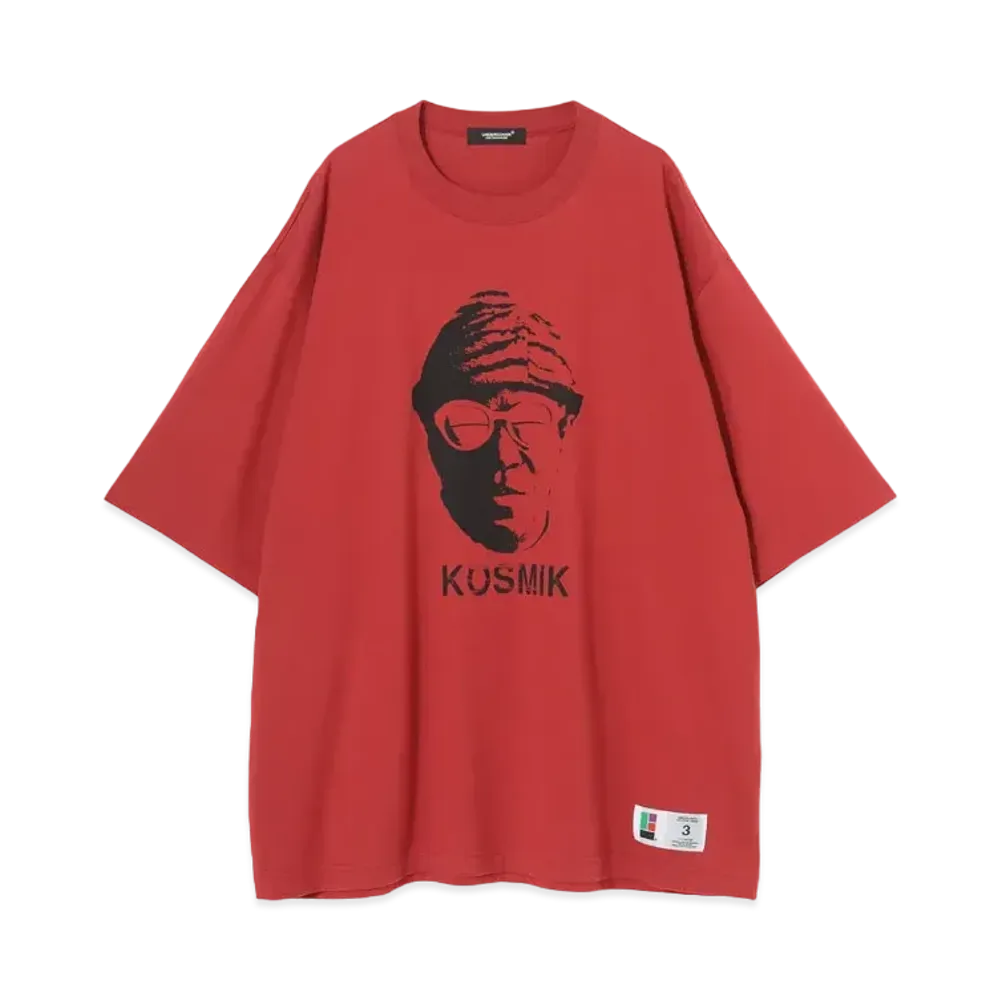 UNDERCOVER Cotton Tee "Dark Red"
