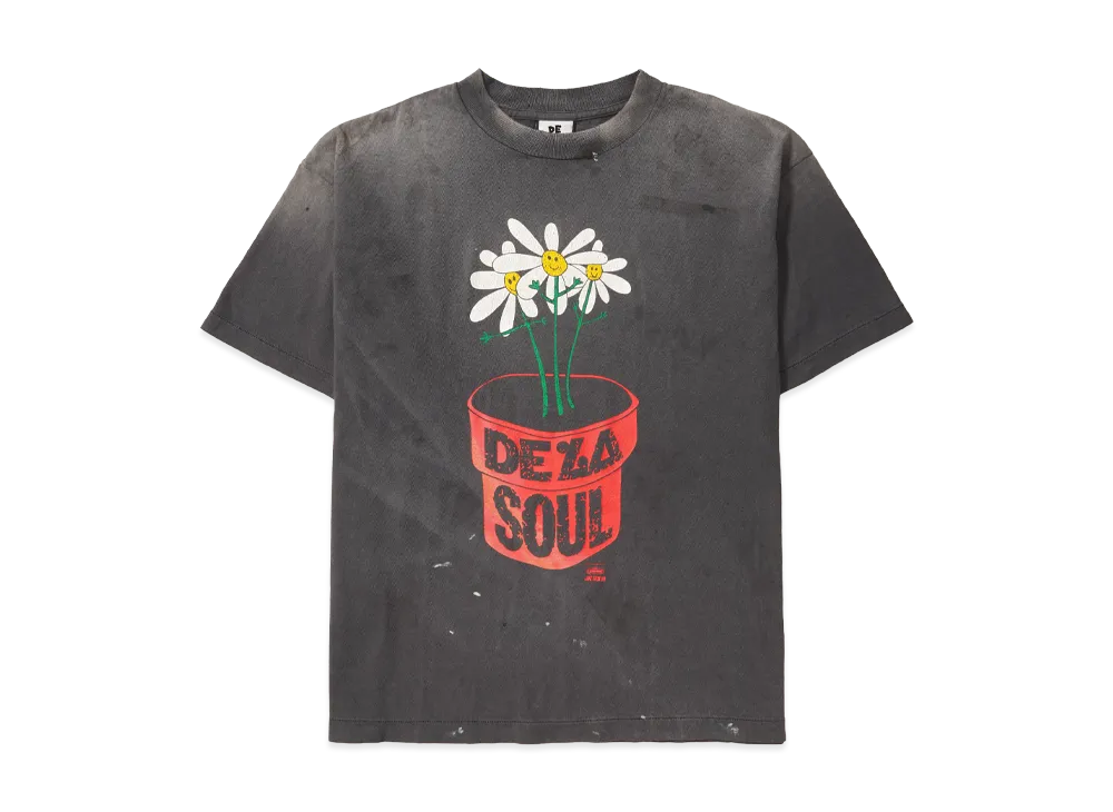 セントマイケル x デラソウル DLS SS Tシャツ "ブラック"