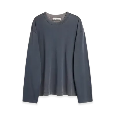 OUR LEGACY Women's Big Longsleeve "Morphed Phoenix Print"