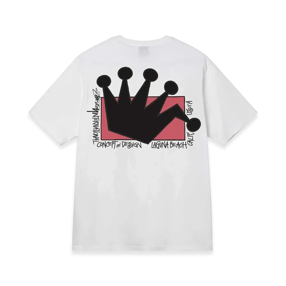 Stussy Lb Crown Tee "White"