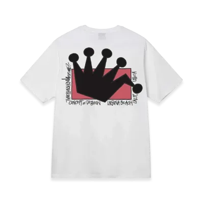 Stussy Lb Crown Tee "White"