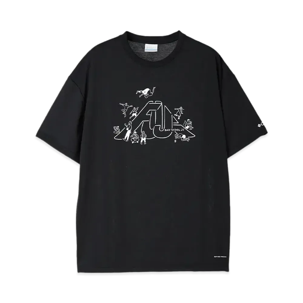 Columbia x FUJI ROCK FESTIVAL'25 Tee Lee Renown Graphic SS Tee "Black"