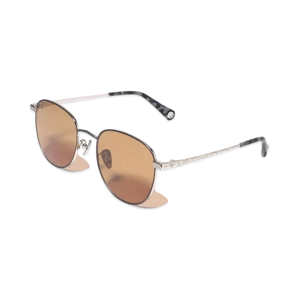 A BATHING APE Sunglasses #29 "Brown"