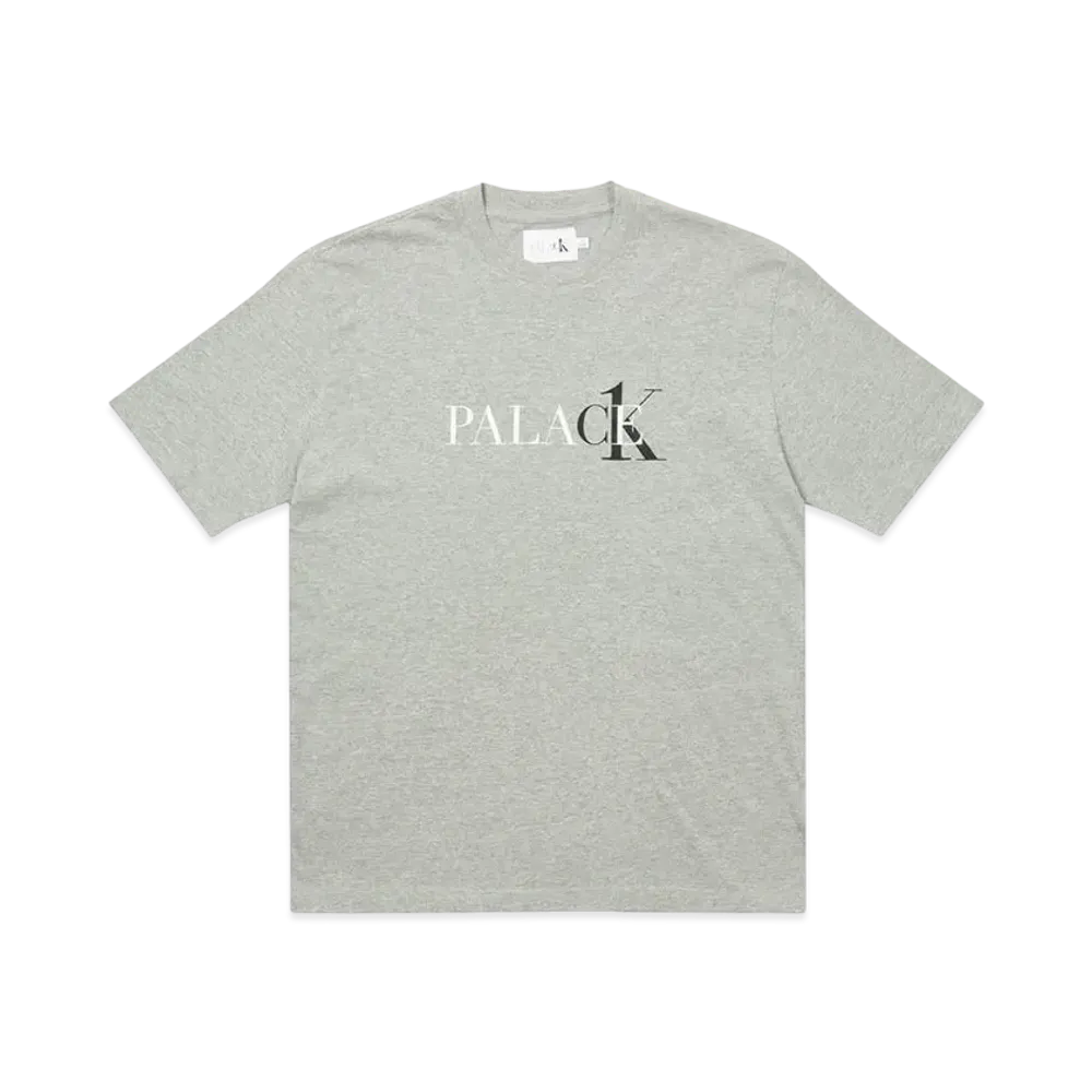 CK1 PALACE T-SHIRT "Light Grey Heather" P22CKTS002
