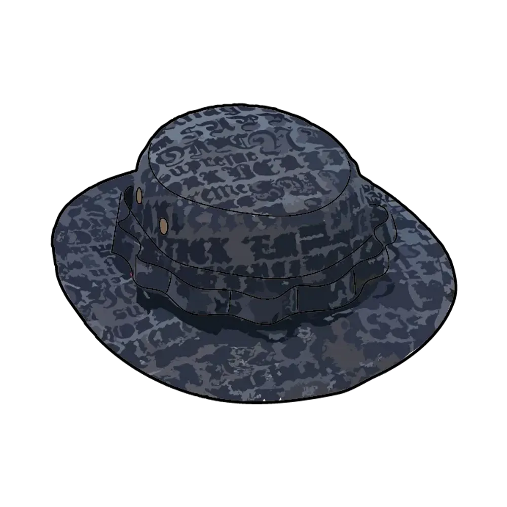 Supreme Cities Jacquard Boonie "Blue"