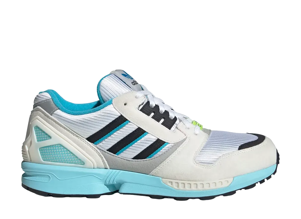 adidas ZX 8000 "Cloud White/Core Black/Bliss Blue"