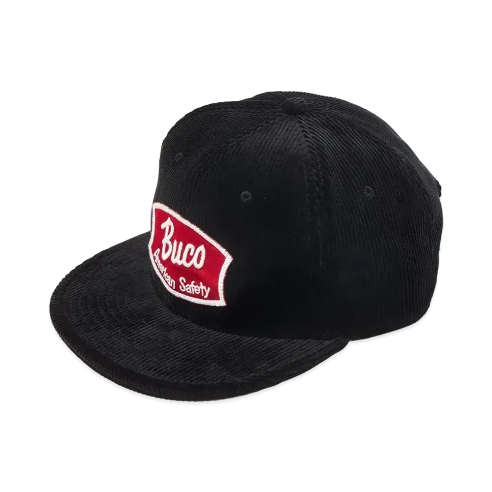 THE REAL McCOY'S Buco Strap-Back Cap / Corduroy "Black"