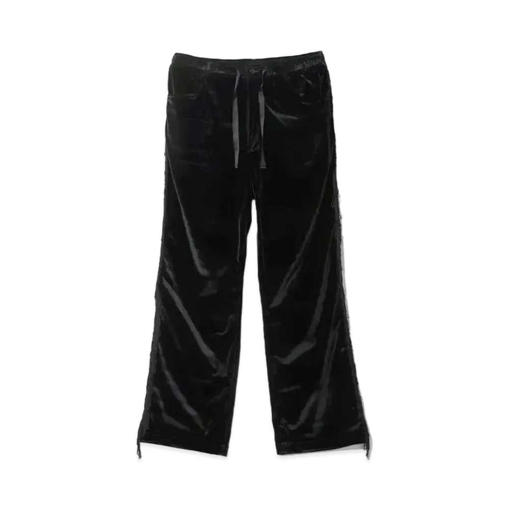 Needles Fringe String Easy Pant TA/PE Velour "Black"