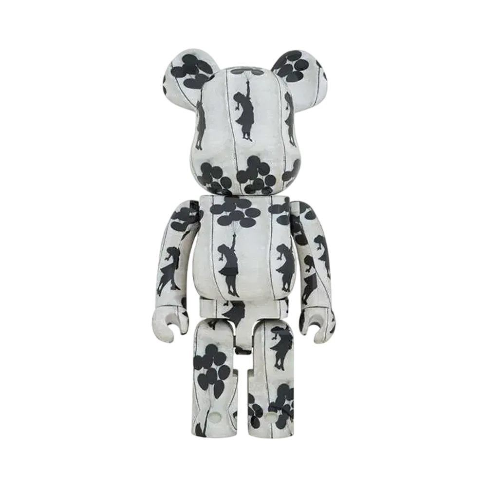 Bearbrick Flying Balloons Girl 1000%