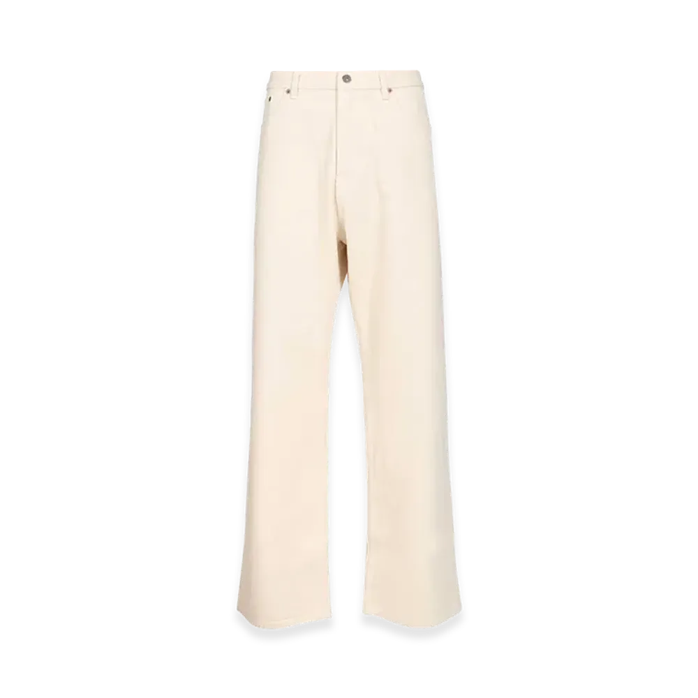 Valentino Straight-Leg Jeans "White"