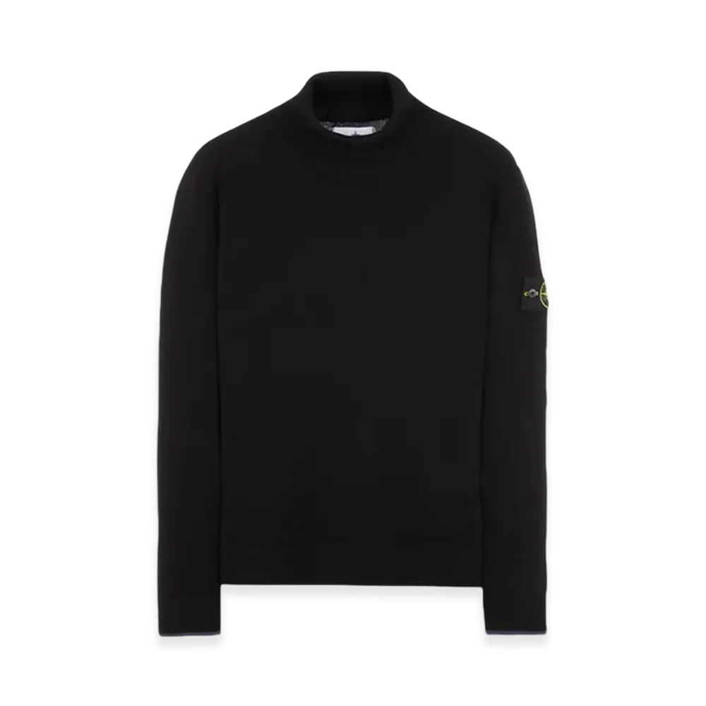 Stone Island 530A1 Stretch Turtleneck Knit - 23FW "Black"