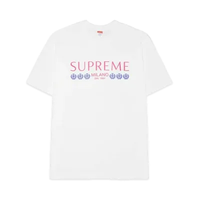 Supreme Milano Tee "White"