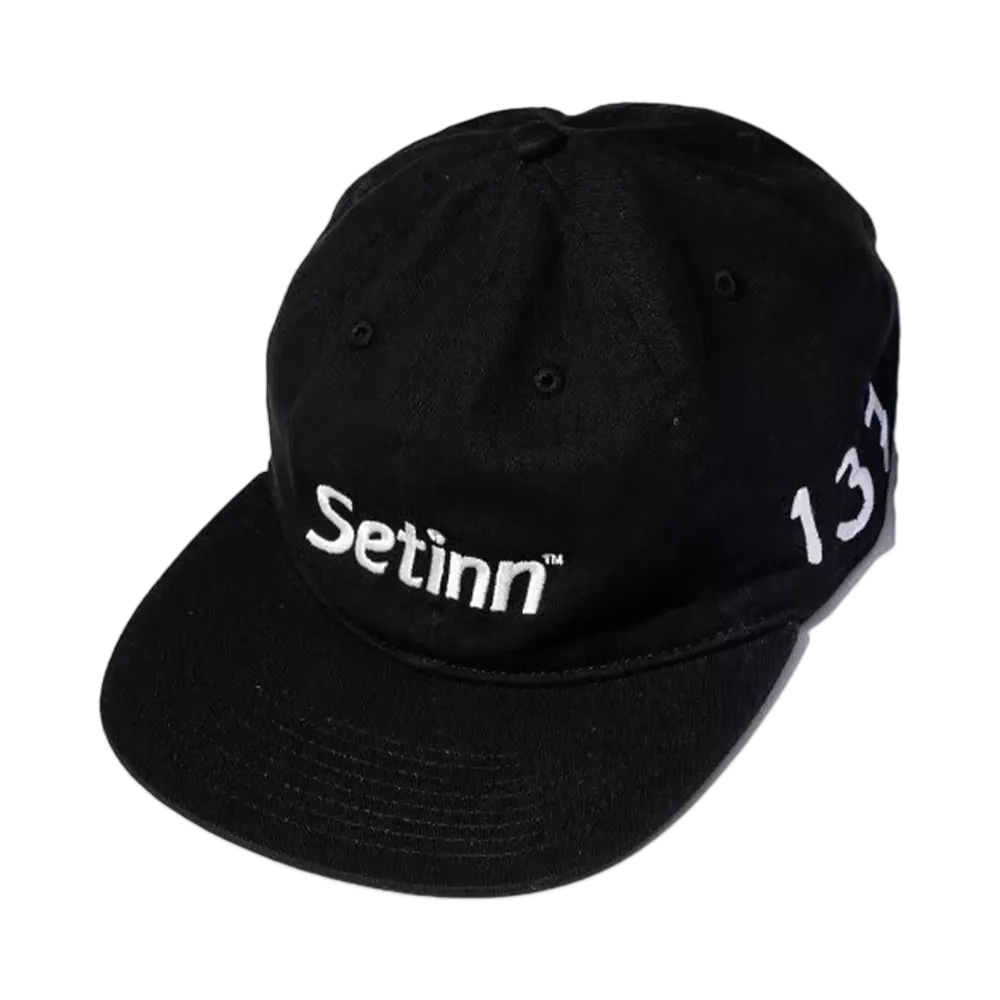 Setinn x paperboy Cap "Black"
