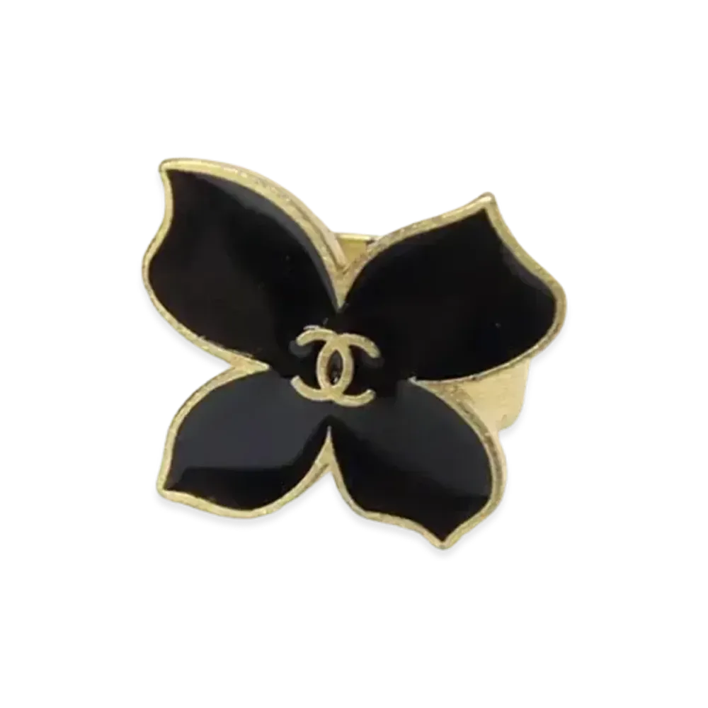 CHANEL Flower Ring "Gold"