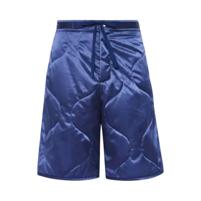 JW ANDERSON Quilted Shorts "Blue"
