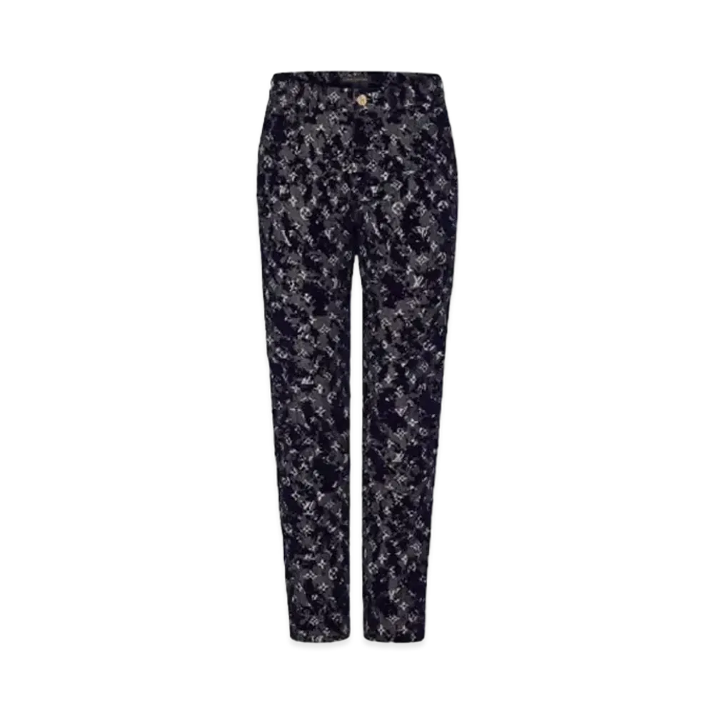 Louis Vuitton Monogram Flogue Seasonal Regular Denim Jean