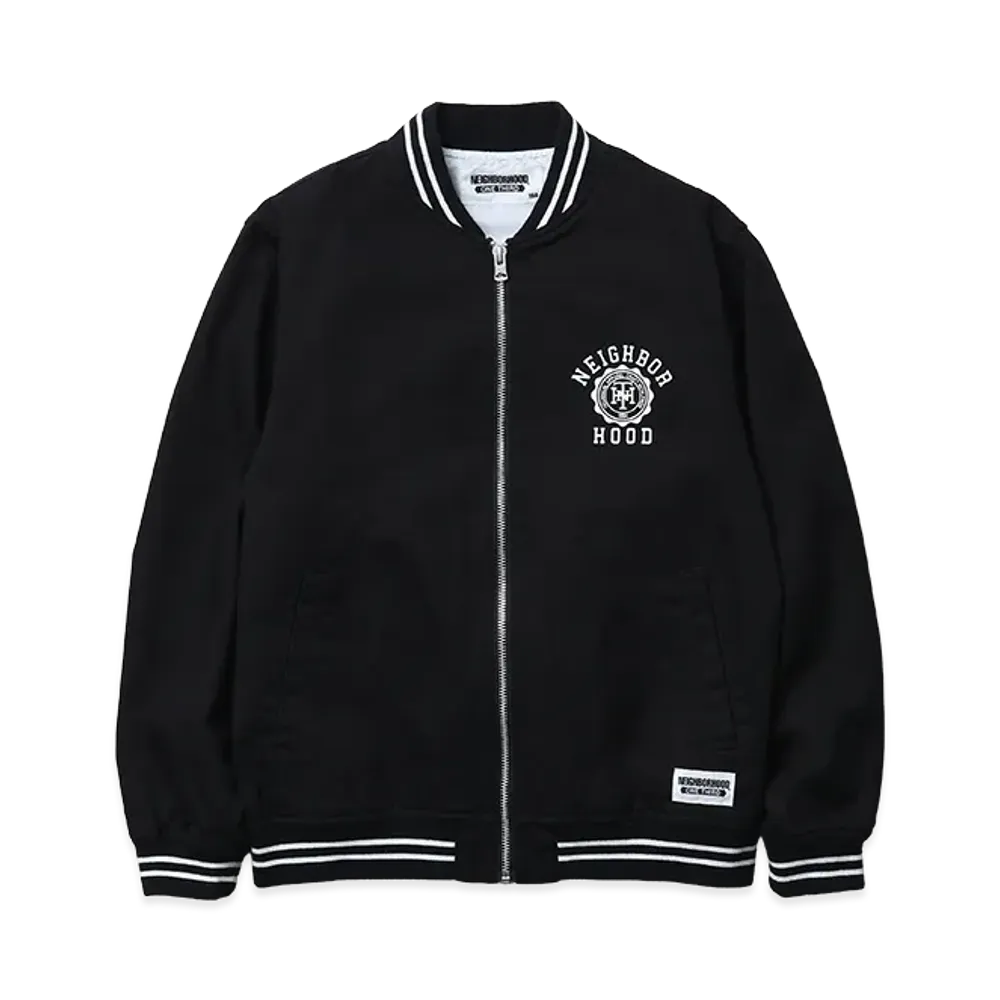 NEIGHBORHOOD Kids OT . Cotton Zip Award Jacket "Black"