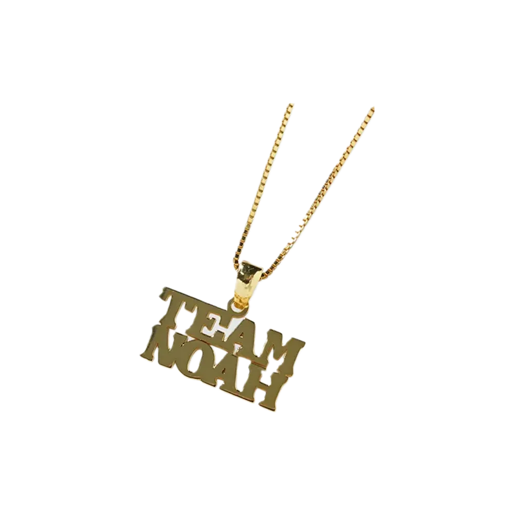 PRO WRESTLING NOAH 25th ANNIV \ 89xiitokyo TEAM GOLD NECKLACE "GOLD"