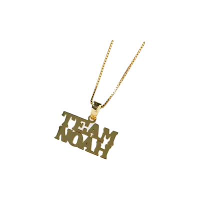 PRO WRESTLING NOAH 25th ANNIV \ 89xiitokyo TEAM GOLD NECKLACE "GOLD"