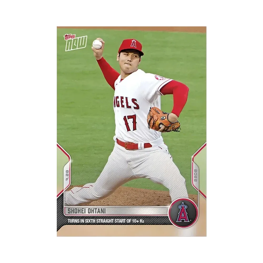 大谷翔平 [612](2022 MLB トップスナウ JPカード)