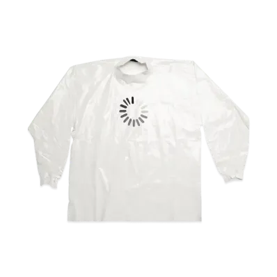 BALENCIAGA Women's Loading Error Misplaced Necklaine Long Sleeve T-Shirt Oversized "White"