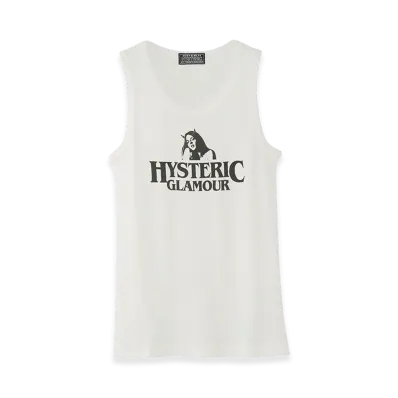 HYSTERIC GLAMOUR Satanic Woman Tank Top "White"
