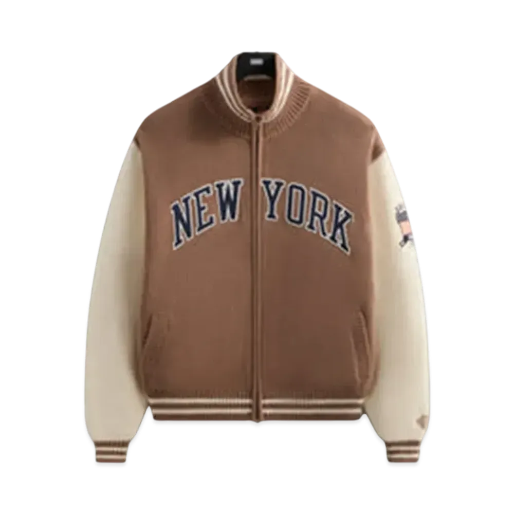 Kith x AVIREX for New York Knicks Wings Wyona Full Zip Sweater "Stock"