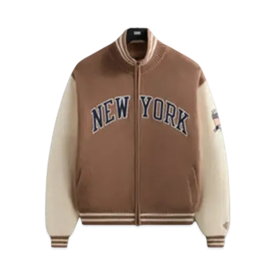 Kith x AVIREX for New York Knicks Wings Wyona Full Zip Sweater "Stock"