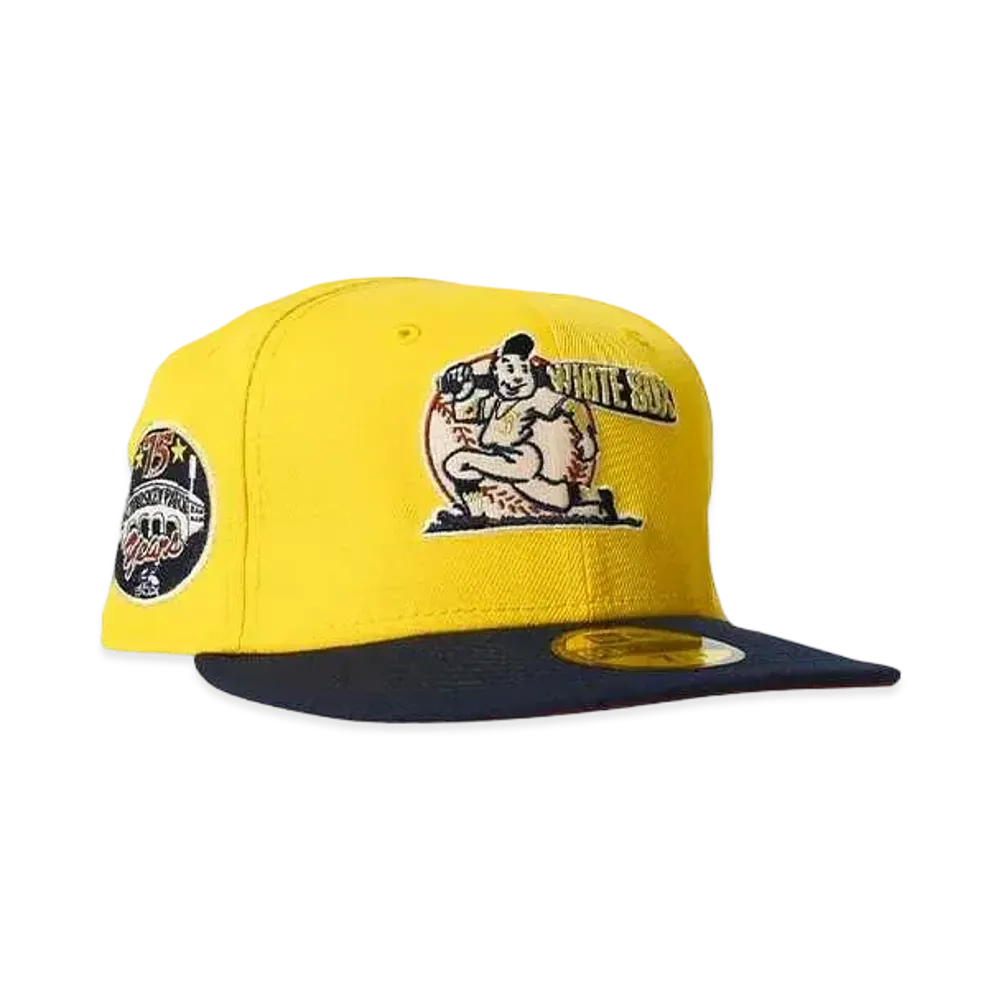 NEW ERA Chicago White Sox 75th year comiskey park "YELLOW×NAVY"