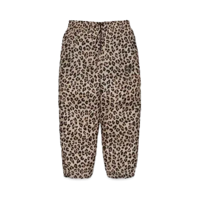 WACKO MARIA NANGA / Leopard Down Pants "Beige"