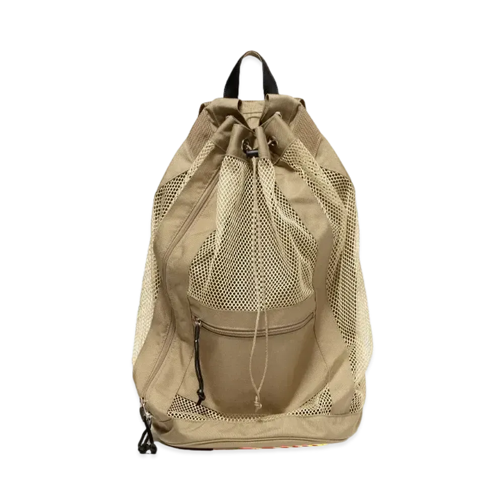 AURALEE Mesh Large Backpack Made by AETA "Beige"