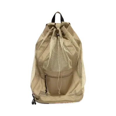 AURALEE Mesh Large Backpack Made by AETA "Beige"
