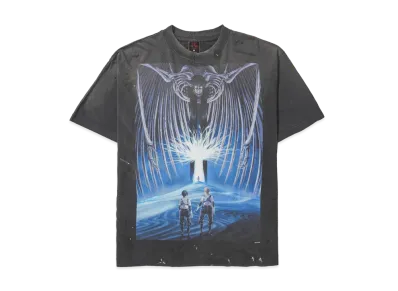 SAINT Mxxxxxx x Attack On Titan AOT SS Tee "Black"