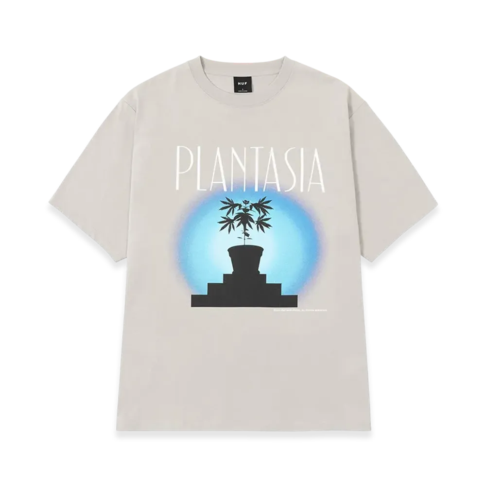HUF Plantasia Tee "Silver Grey"