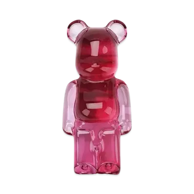 Bearbrick Baccarat Pin Brooch Peony "Pink